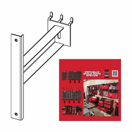 RETAIL FIRST PACKOUT PEGBOARD BRACKET 1000-000152